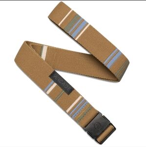 NWT Arcade Realm Slim Belt Tumbleweed Tan UA-OSSMRM3-215